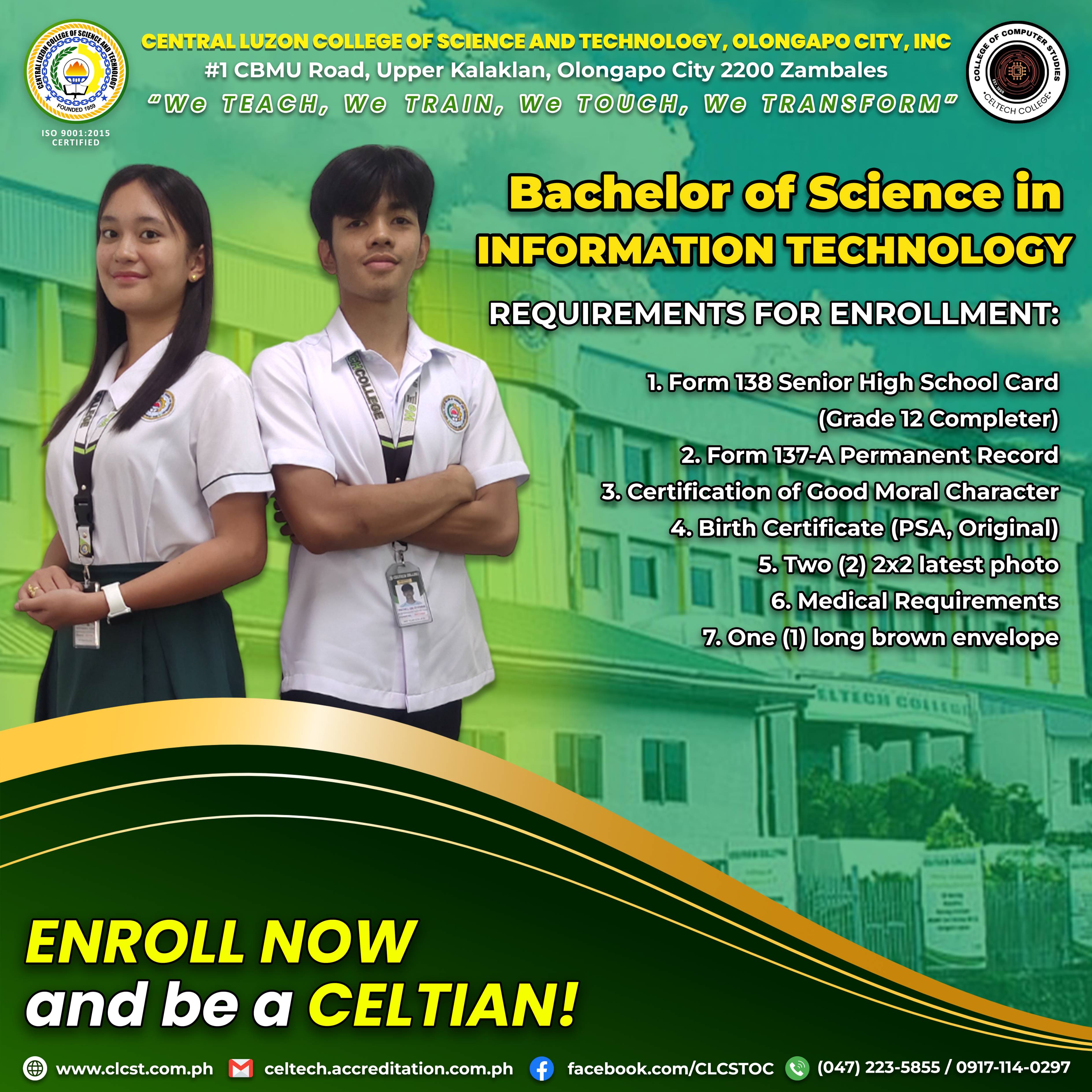 BS Information Technology poster